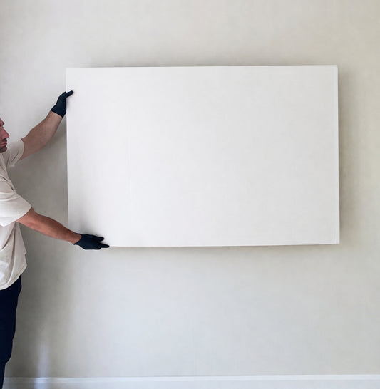 Custom size blank canvas
