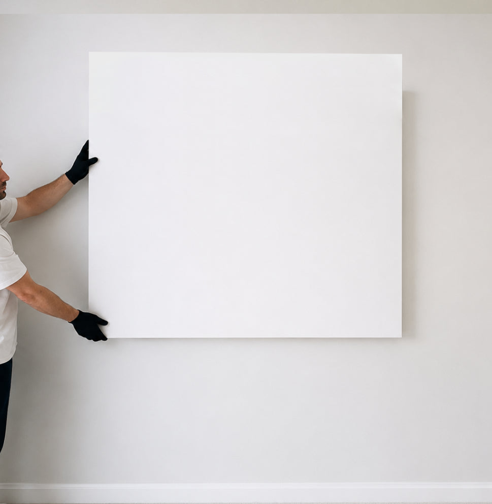 Square blank canvases