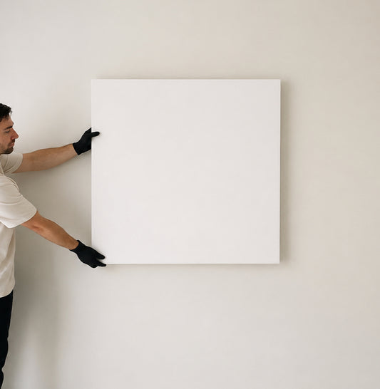 1m x 1m Large Blank canvas